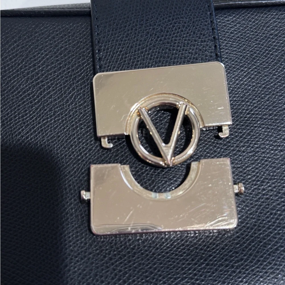 VALENTINO Crossbody Leather Black Authentic Bag - Picture 4 of 17